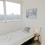Loft Deluxe, Luminoso, Parking Y Piscina - A 100 M Del Mar Ac *