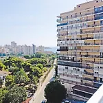 Loft Deluxe, Luminoso, Parking Y Piscina - A 100 M Del Mar Ac